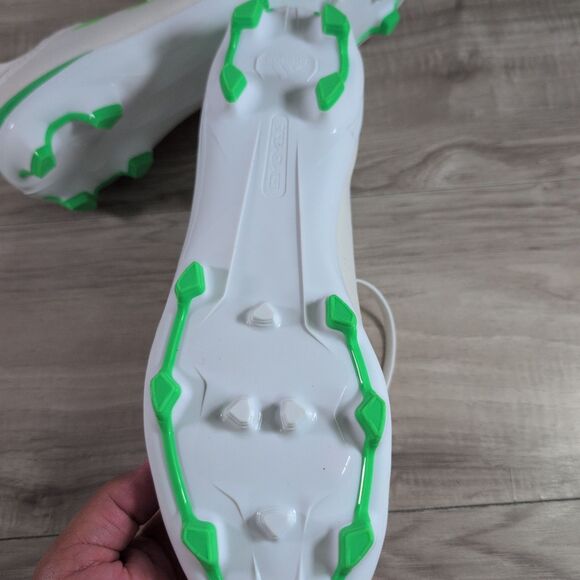 Adidas Gamemode Knit FG Soccer Cleats G57880 Mens Size 12 White/Green 2021 - Picture 8 of 11